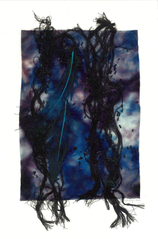 Melting World A01, mixed media