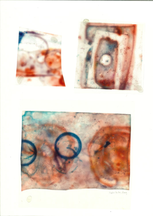 Melting World A04,  mixed media