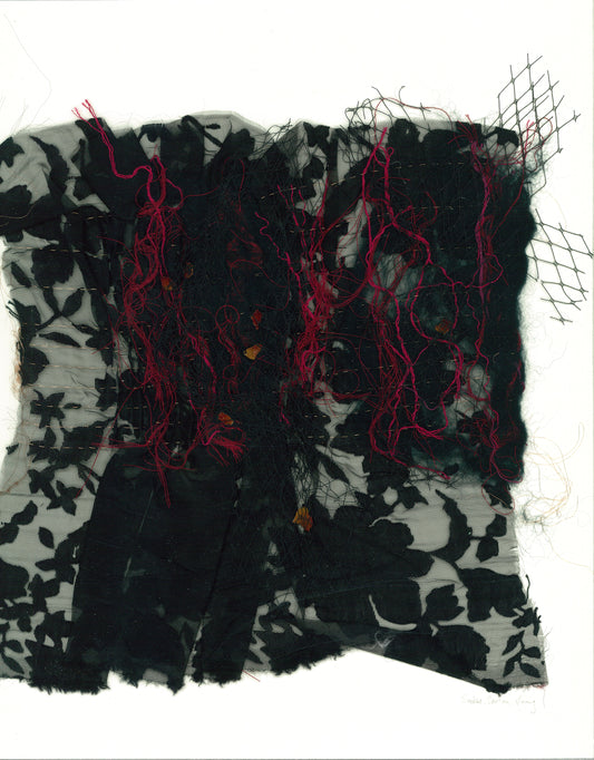 Melting World A08,  mixed media